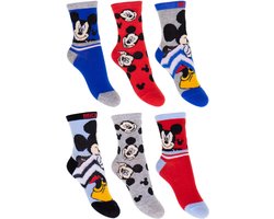 Mickey mouse 6 pack sokken maat 23/26