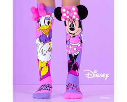 Minnie Mouse Disney Sokken - Daisy Duck - Vrolijke Sokken - Hoge Sokken One Size