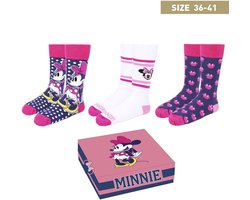 Minnie Mouse Sokken Geschenkdoos - Maat 36-41