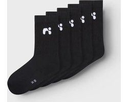 Name-it - NKNLARIS 5PAK SOCK NOOS - MULTIPACK SOKKEN - Zwart
