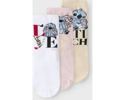 NAME IT - NMFJANE STITCH 3P SOCK WDI - Meisjes - Sokken