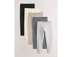 Next - Meisjes - Verpakking van 5 leggings - Zwart