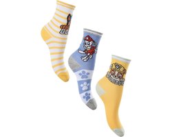 Paw Patrol-  sokken Paw Patrol- jongens- 3 paar - maat 23/26
