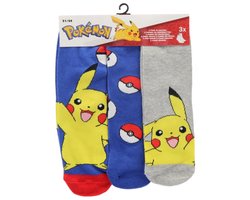 POKEMON - 3 PAAR SOKKEN - PIKACHU - SOKKEN VOOR KINDEREN