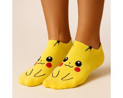 Pokemon Sokken - Pokemon - Pikachu - Sokken - One Size - Kindersokken - Enkelsokken