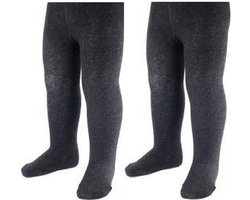 Soft Touch - 2 Maillots - Donkergrijs - Maat 4-5 jaar - 104/110