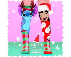 Stitch Sokken - Kerstsokken - Lilo en Stitch - one size fits all - limited edition -