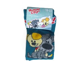 Woezel en Pip - Sokken - 2 Paar - Groen - Maat 19-22