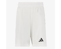 Adidas J SERE kinder sportshort wit - Maat 134/140