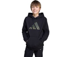 adidas Sportswear Camo Graphic Hoodie Kids - Kinderen - Zwart