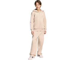 adidas Sportswear Fleece Trainingspak met Capuchon Kids - Kinderen - Beige