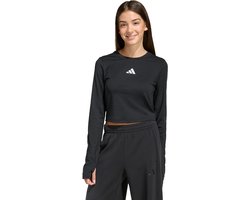 adidas Sportswear TECHFIT LONGSLEEVE - Kinderen - Zwart