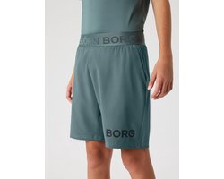 Björn Borg Sportbroek Kort Kinderen Jongens - Gerecycled Polyester - Groen - Maat 134/140