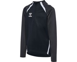 Hummel Lead 2.0 Sweatshirt Met Halve Rits Zwart 152 cm Jongens,Meisjes