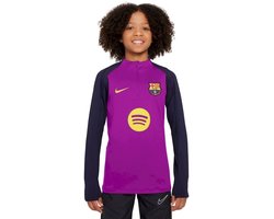 Nike FC Barcelona Strike Drill Top - VIVID PURPLE/MIDWEST GOLD - Maat XL (158/170cm) - Kids