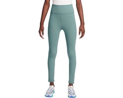 Nike one dri-fit legging in de kleur groen.