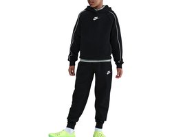 Nike Sportswear Club Fleece Hooded Trainingspak - Zwart - Maat XS (122/128cm)Kids