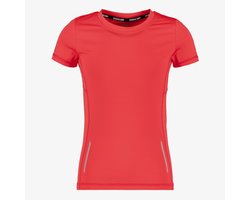 Osaga Dry kinder sport T-shirt koraalrood - Maat 152