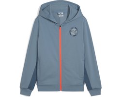 PUMA ACTIVE SPORTS Graphic Full-Zip Hoodie TR B Jongens Sporttrui - Cool Blue