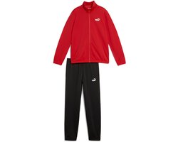 Puma Poly Trainingspak Rood 11-12 Years Jongens,Meisjes