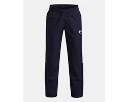 Under Armour UA B Rival Wvn Pant-BLU Jongens sportbroek - Midnight Navy - Wit
