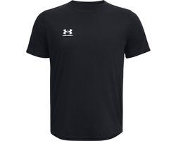 Under Armour UA B's Challenger Train SS Unisex Sportshirt - Zwart - Wit