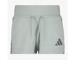 Adidas JG AN 3S FT SH meisjes sweatshort grijs goen - Maat 176