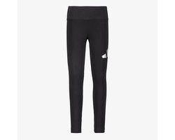 Adidas JG Glam meisjes sportlegging zwart zilver - Maat 176