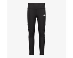 Adidas JG TR-ES GL meisjes sportlegging zwart zilver - Maat 164/170