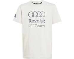 adidas Performance AUDI REVOLUT F1 TEAM DNA GRAPHIC T-SHIRT - Kinderen - Wit