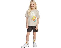 adidas Sportswear De Simpsons T-shirt Set Kids - Kinderen - Beige