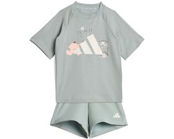 adidas Sportswear TIRO_NSTER T-SHIRT SET - Kinderen - Groen