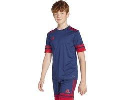 Adidas Squadra 25 T-shirt Met Korte Mouwen Blauw 5-6 Years Jongens,Meisjes