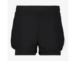 Osaga Dry kinder sportshort zwart - Maat 140