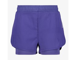 Osaga Dry meisjes hardloopshort blauw - Maat 164