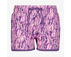 Osaga meisjes sweat short met print paars roze - Maat 128