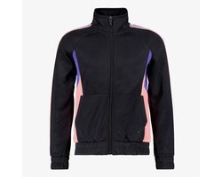 Osaga meisjes trainingsvest zwart roze - Maat 128