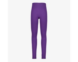 Osaga seamless meisjes legging paars - Maat 128