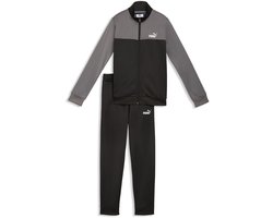 PUMA Poly Colorblock Suit B Unisex Trainingspak - Puma Black