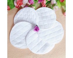 12 Stuks Wasbare Borstvoeding Pads - Tegen Lekken - Nursing Pads - Katoenen Zoogcompressen - Herbruikbare