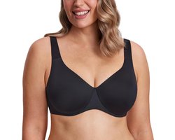 Allecto plus - Vrouwen Minimizer Bh met Volledige Dekking voor Grote Maten - Ongevoerd en Glad - Beugelondersteuning