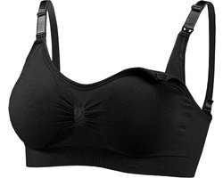 ATTREZZO® Voedingsbh - 70B - 70C - Zwart - Zonder Beugel