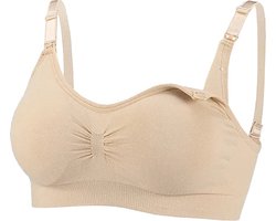 ATTREZZO® Voedingsbh - 80C - 80D - Beige - Zonder Beugel