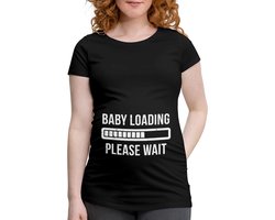 Baby Loading Please Wait | Zwangerschap Aankondiging Zwangerschap T-Shirt