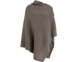 Baby's Only Zwangerschaps poncho Glow - Hazel Brown - One Size