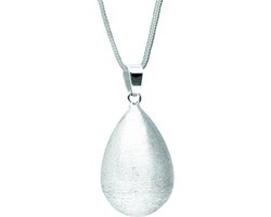 Bola Zwangerschapshanger Druppel Geborsteld Verzilverd