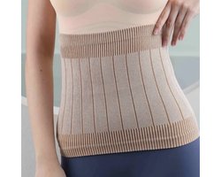 Buikband - Zwangerschapsband - Onderrug ondersteuning - Korset - Nierwarmer - One Size - Beige - Beige