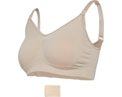 Carriwell – Meegroeibh en Voedingsbh Original – zonder beugel - Honey - M