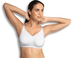 Carriwell Padded Meegroeibh en Voedingsbh Wit-M