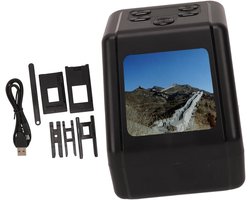 Digitale Filmscanner Converteert 135 126 110 Super 8 en 8 Mm Filmnegatieven en Dia's Naar 22 MP JPG-afbeeldingen 2 Inch.